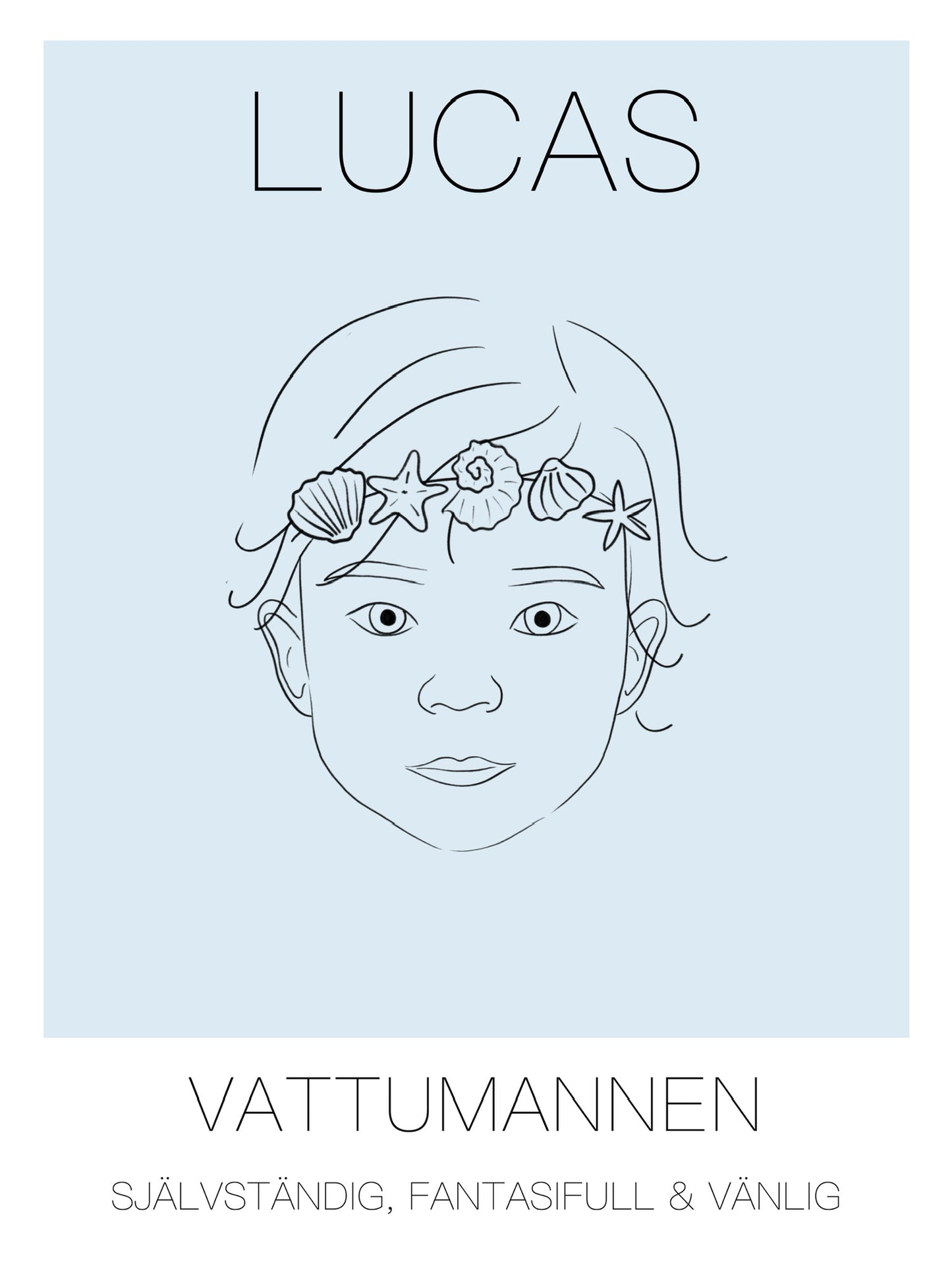 Poster Vattumannen Kille