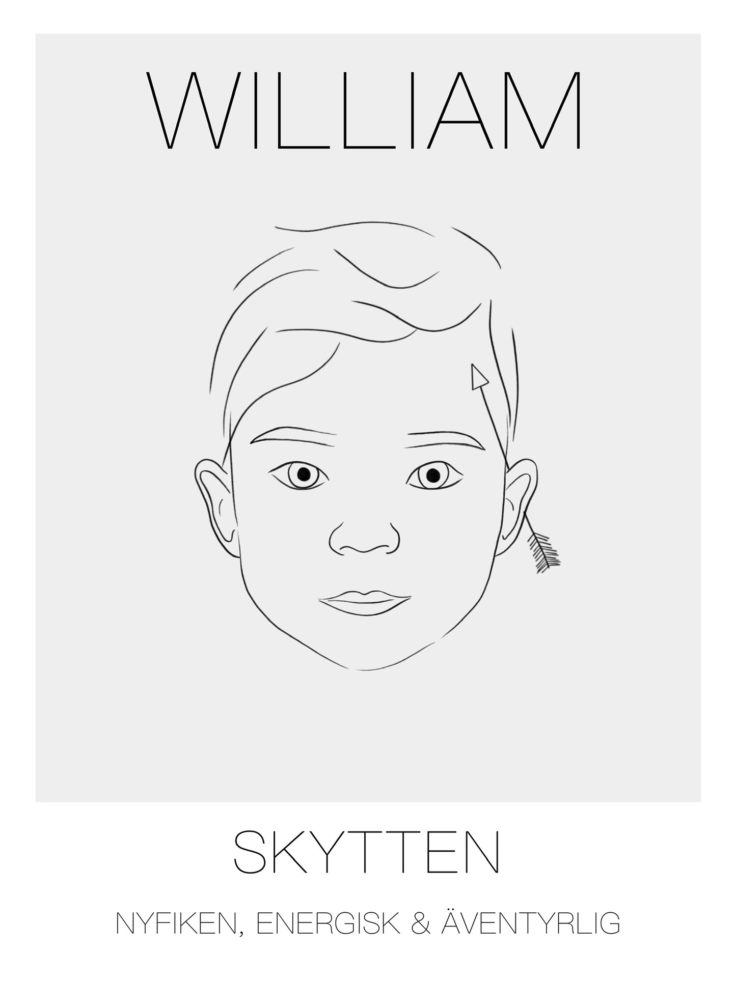 Poster Skytten Kille