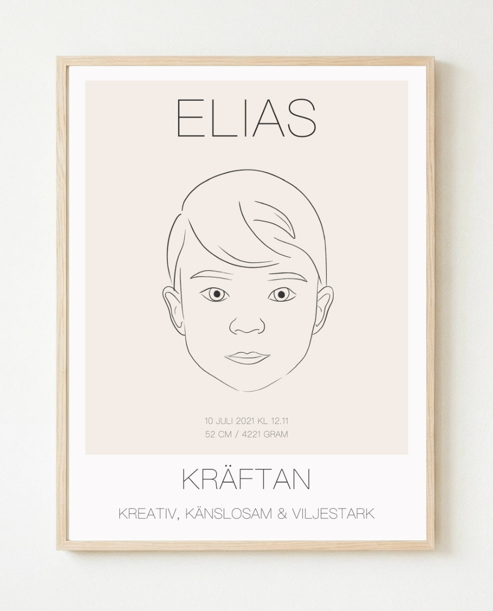 Poster Kräftan Kille