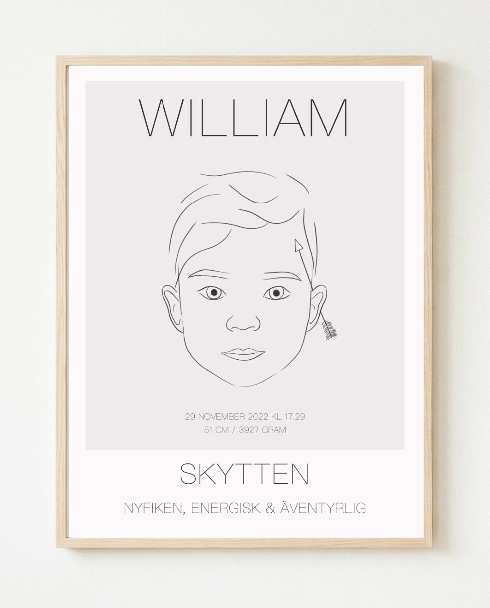 Poster Skytten Kille