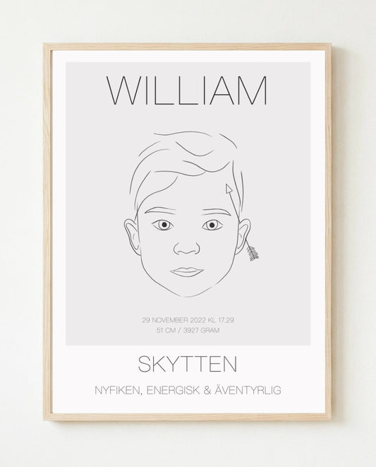 Poster Skytten Kille