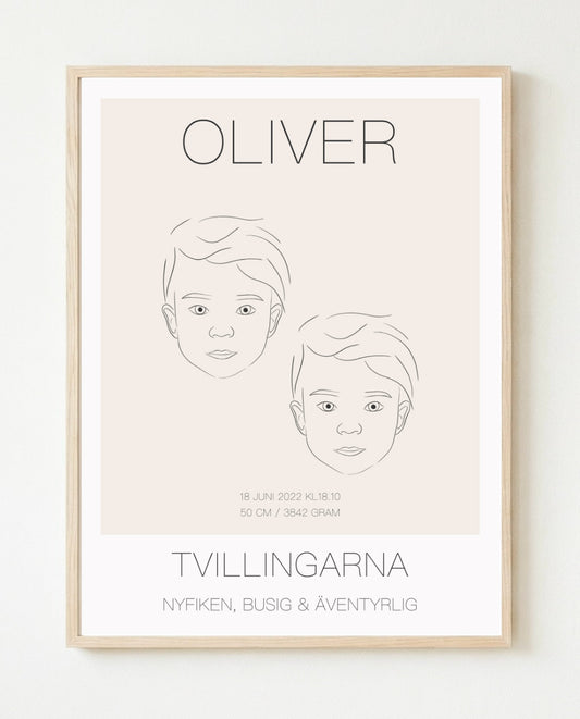 Poster Tvillingarna Kille